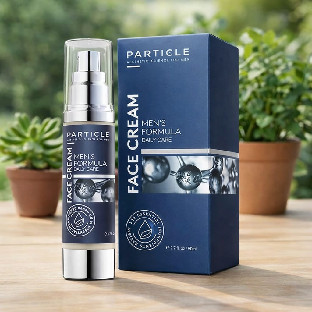 Particle Face Cream For Men 6 In 1 Anti Aging Treatment Cream - Free Shipping Fit And Glow