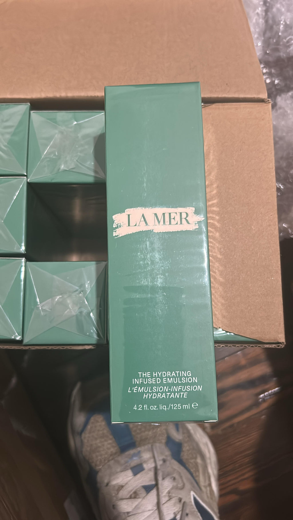 La Mer The Hydrating Infused Emulsion - Size 4.2 Oz. / 125mL - SEALED BOX Fit And Glow
