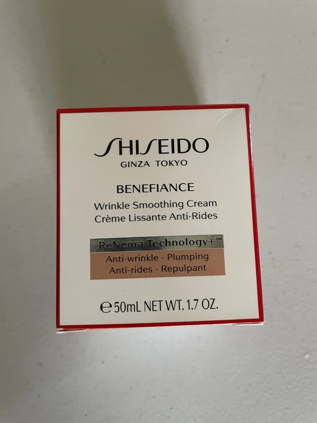 SHISEIDO BENEFIANCE WRINKLE SMOOTHING CREAM 50 ML/ 1.7 OZ