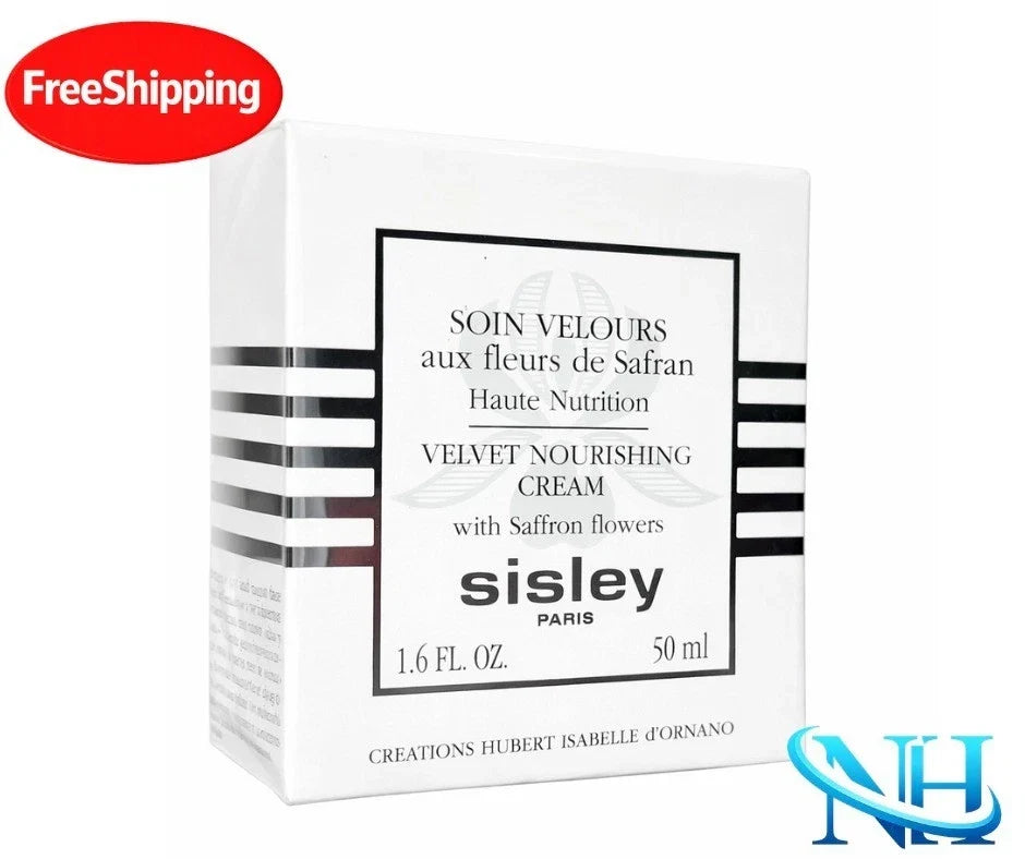 Sisley Velvet Nourishing Cream w/Saffron Flower 50ml /1.6fl oz NEW Sealed Box Fit And Glow