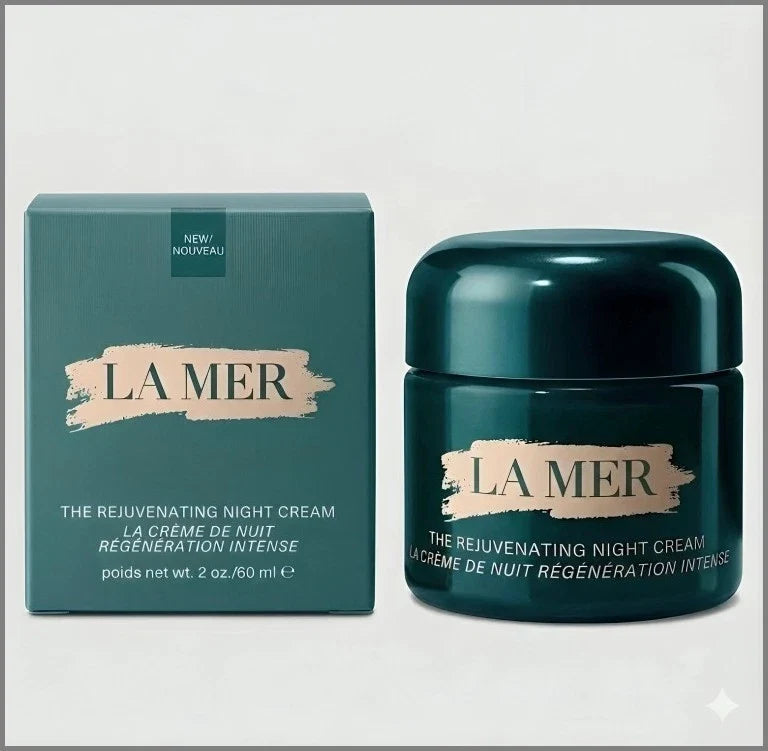 La Mer The Rejuvenating Night Cream 60mL 2oz Pack of 2 Sealed NIB EXP-2028 Fit And Glow